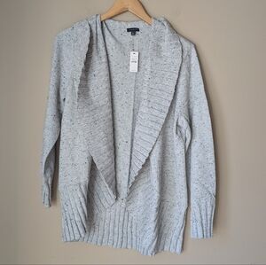 NWT Talbots Women's Open-Front Speckled Cardigan Size Large